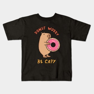 Capybara be happy Kids T-Shirt